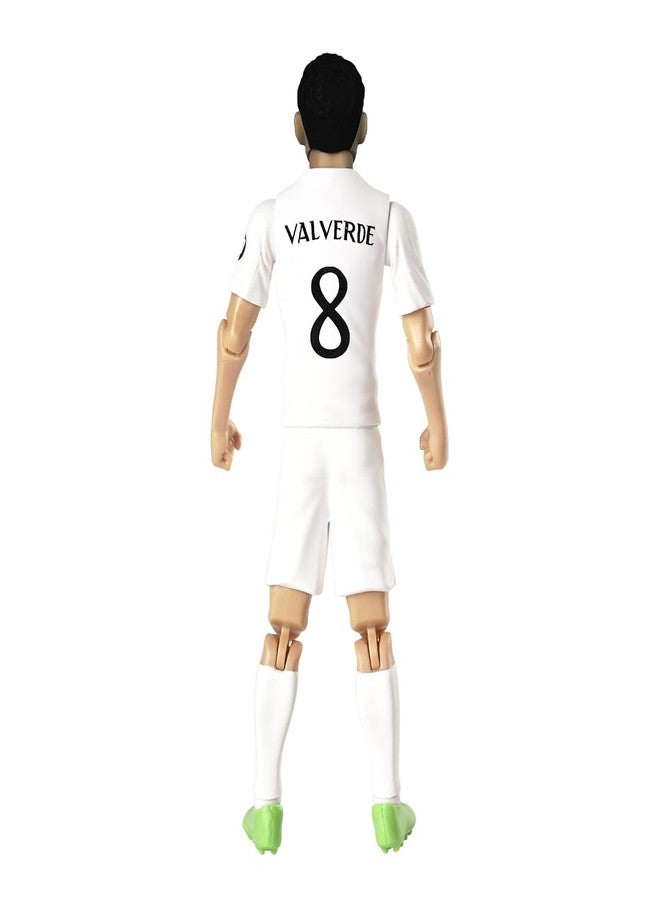 Sockers مجسم فيديريكو فالفيردي، لاعب ريال مدريد، من إنتاج شركة سوكرز بانبو تويز، بحجم 8 بوصات، وهو مجسم قابل للتجميع. - Image 2