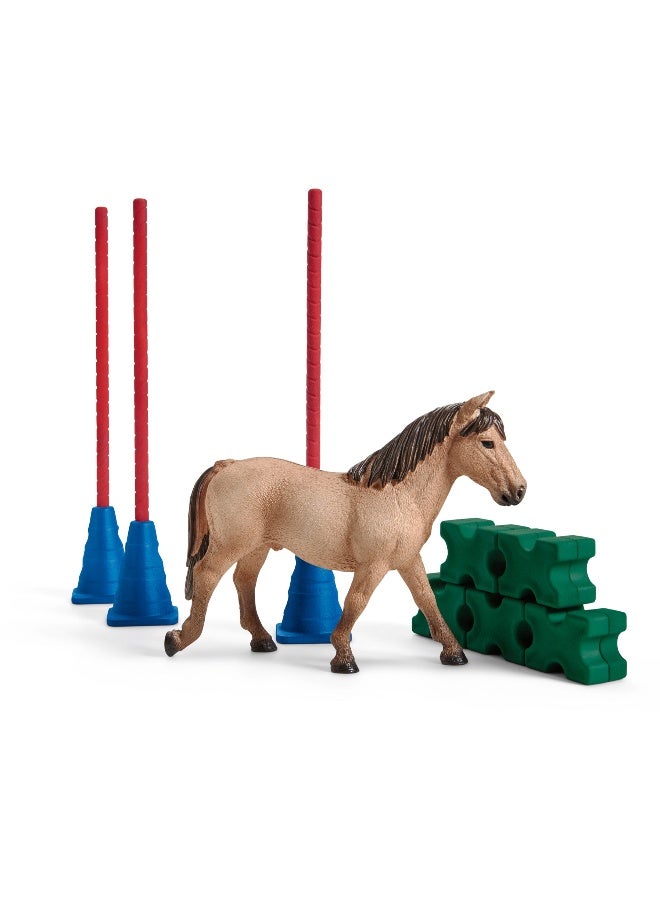 Schleich Pony Slalom Playset - Image 1
