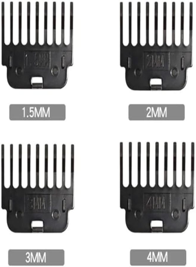 8-Piece T-shaped cutter head haircut limit comb (including 1.5mm, 2mm, 3mm, 4mm specifications) - Image 4
