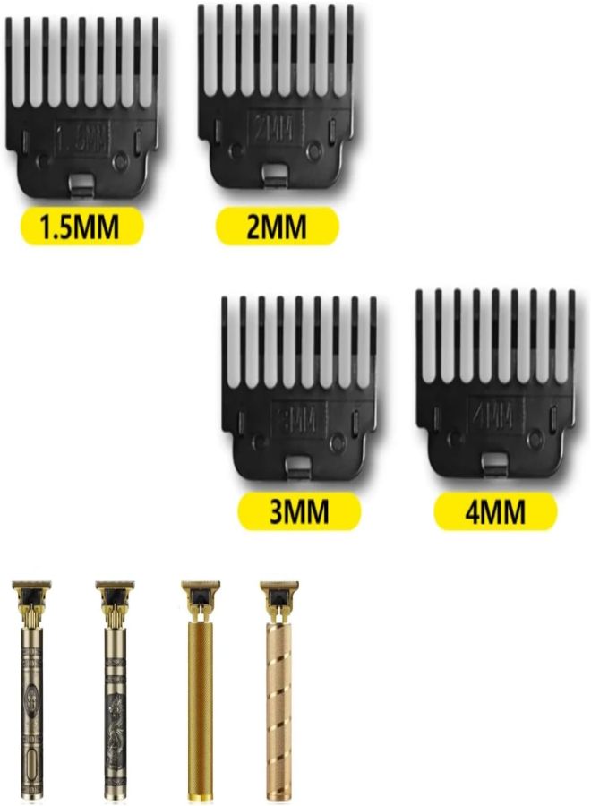 8-Piece T-shaped cutter head haircut limit comb (including 1.5mm, 2mm, 3mm, 4mm specifications) - Image 5