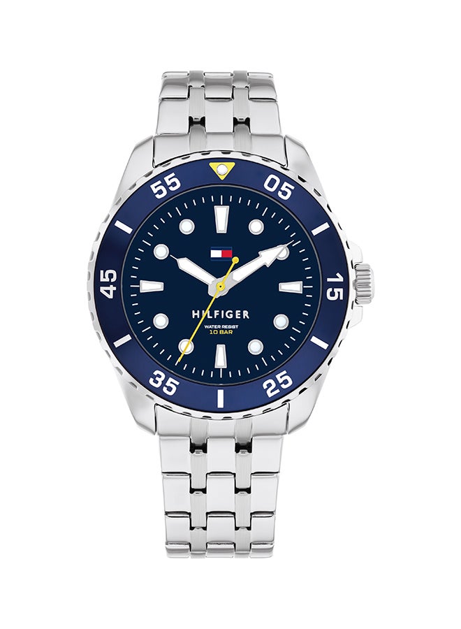 ساعة تومى هيلفيغر التناظرية الشبابية ذات العلبة الزرقاء - 1720049