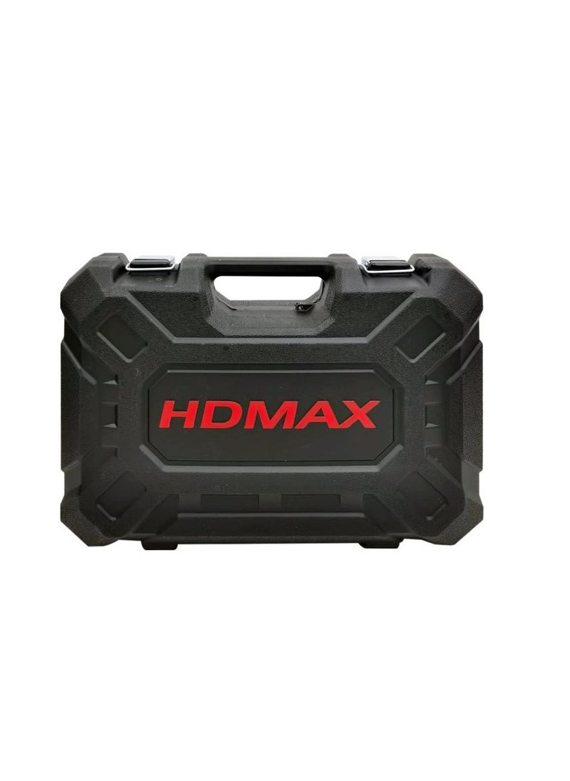 Hdmax 800W Rotary Hammer Drill With Chisels 28mm 800 W  1300 RPM