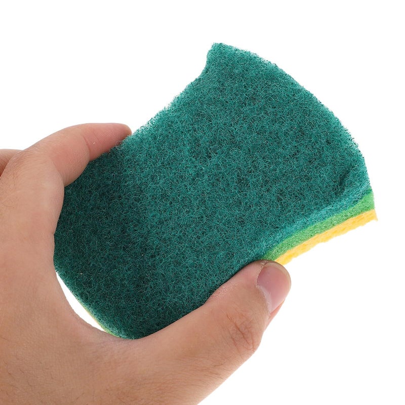 3 Layer Compressed Cellulose Dish Scrubbers 12 Pack Heavy Duty Kitchen Sponges - Image 5