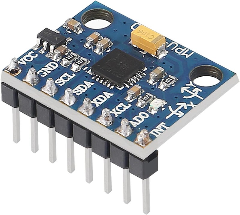 AITIAO 6PCS Pre-Soldered GY-521 MPU-6050 MPU6050 3 Axis Accelerometer Gyroscope Module 6 DOF 6-axis Accelerometer Gyroscope Sensor Module 16 Bit AD Converter Data Output IIC I2C - Image 5