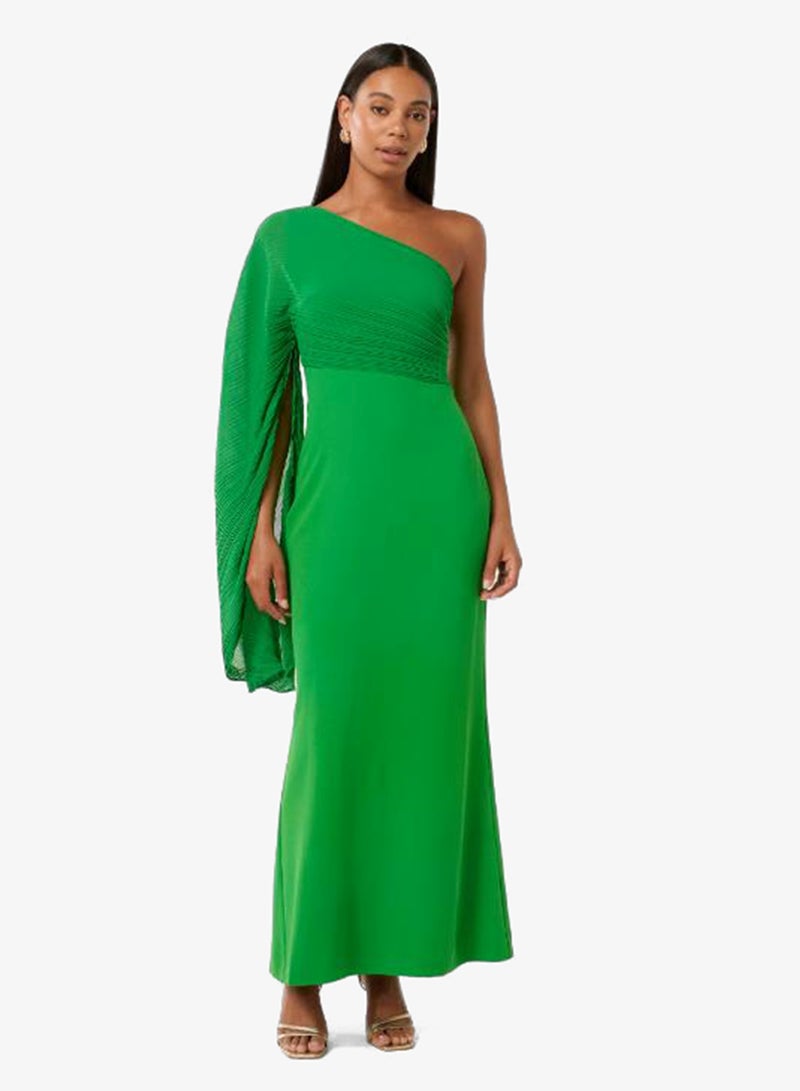 forever new Milly Pleated One Shoulder Maxi Dress - Image 1