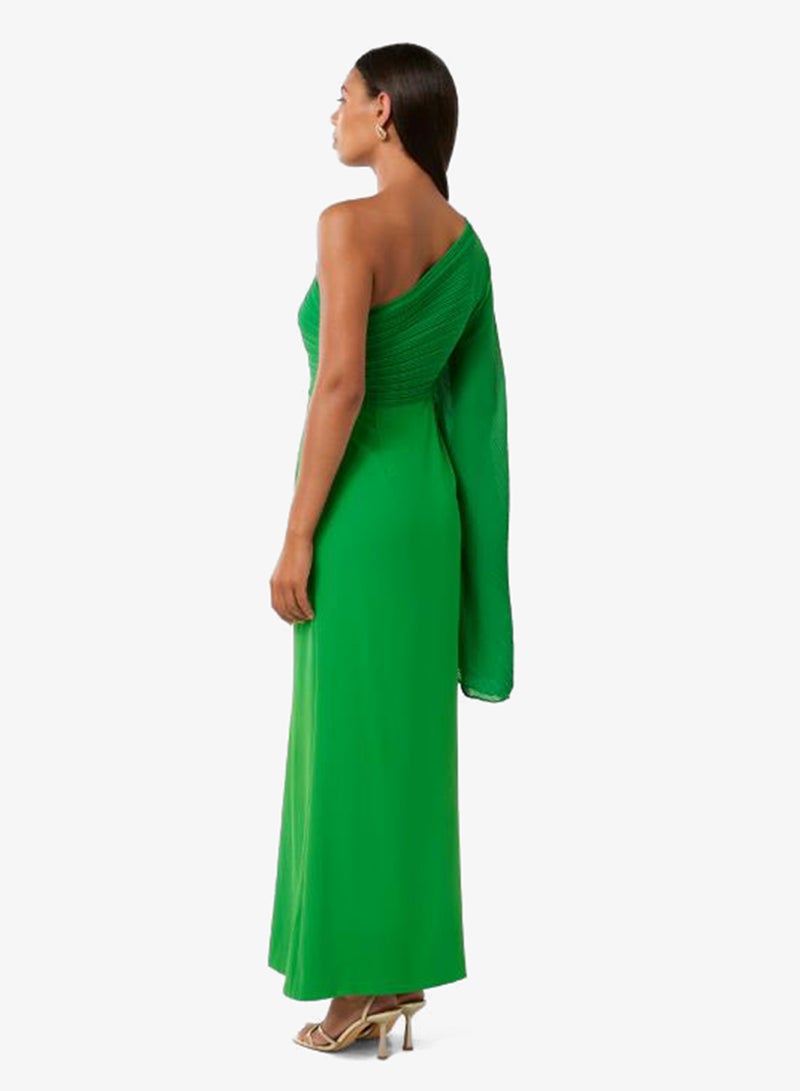 forever new Milly Pleated One Shoulder Maxi Dress - Image 2