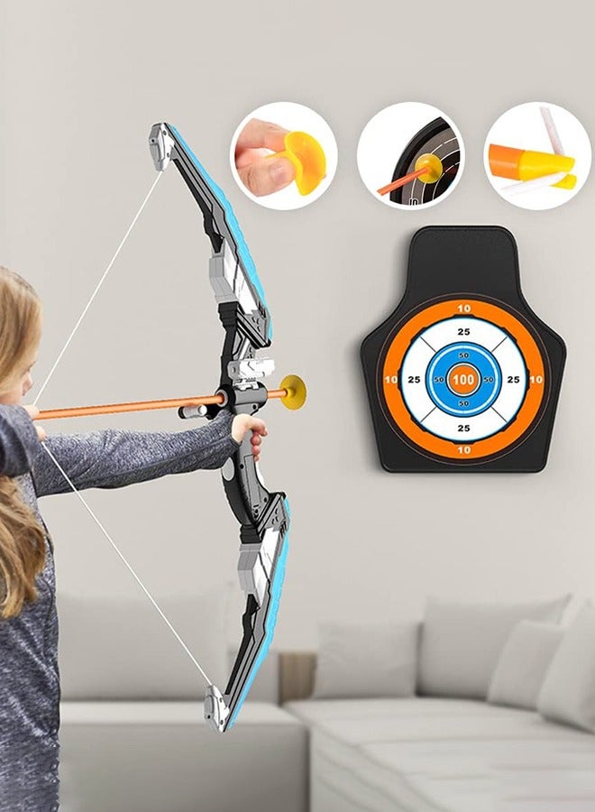 Garlo Bow and Arrow Set for Kids 4-8,Kids Archery Set with LED Lights Includes 10 Suction Cup Arrows, Quivers & Standing Target, Outdoor Toys for Kids Boys & Girls Ages 3-12 Years Old - Image 3