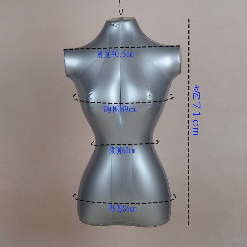 Clothing Store Inflatable Human Body Men And Women Full Body Half Body Lower Body Human Table Dummy Po Model Props Pvc - Image 2