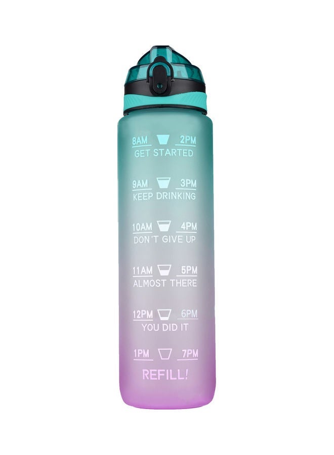 Generic Leakproof Water Bottle With Time Marker  - Image 1