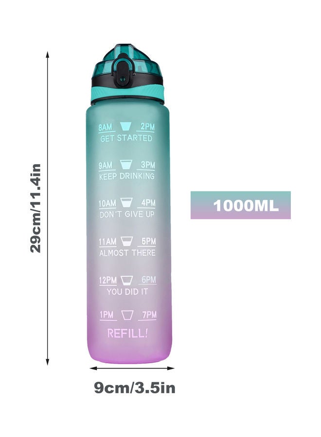 Generic Leakproof Water Bottle With Time Marker  - Image 2