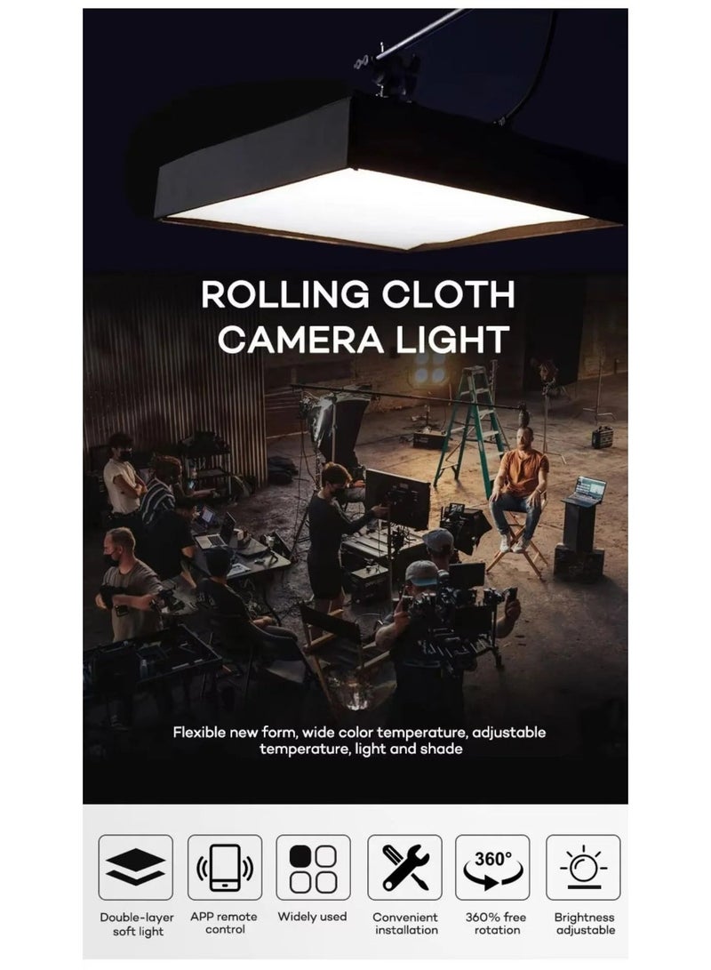 FX Studio 150W Flexible LED Light – Bi-Color Soft Panel for Video & Photography - Image 4