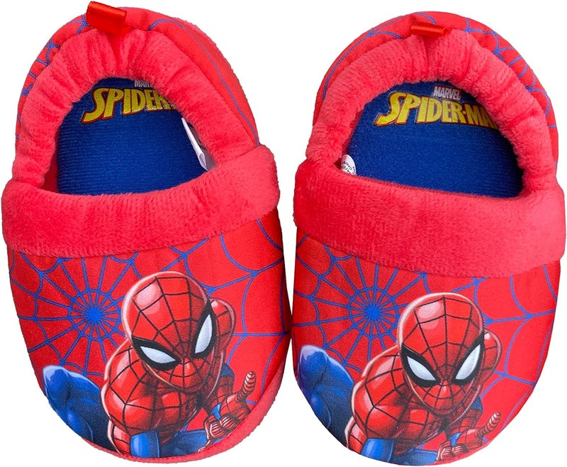 MARVEL Spider-Man Toddler Boys Plush Aline Slippers - Image 2