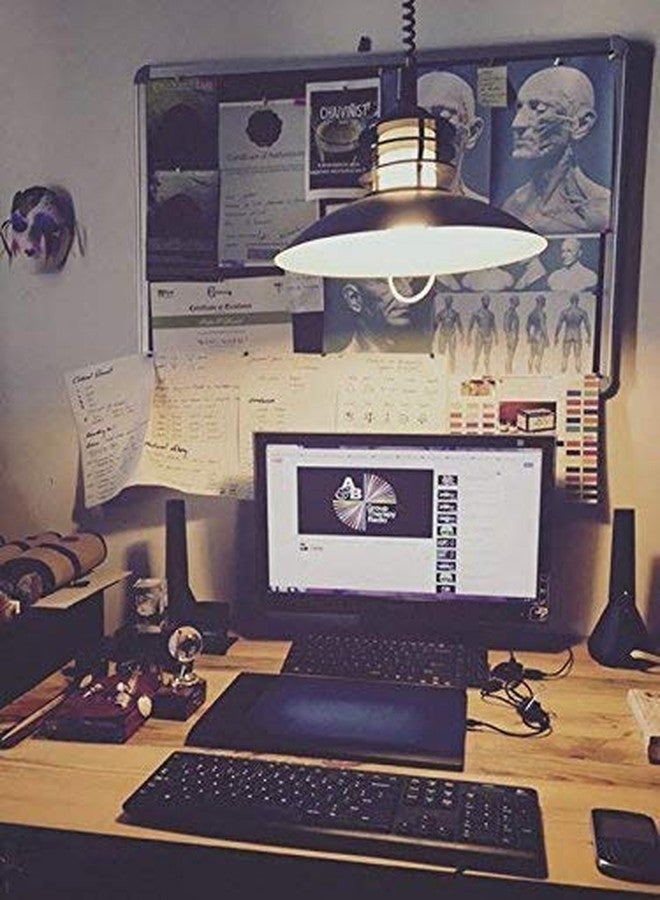 Weldecor Ceiling Light (Black) Hanging Light lamp Light - Image 3