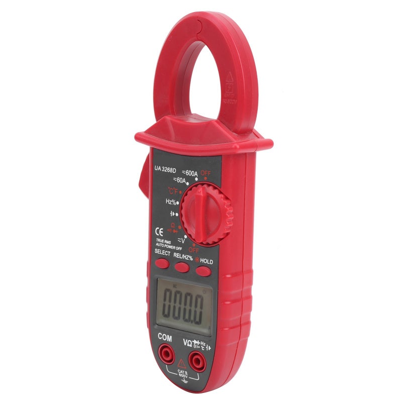 UYIGAO Digital Clamp Meter 600V 600A Capacitance Resistance NCV Test - Auto Range Multifunctional Measuring Instrument for Home Electrical Maintenance - Image 2