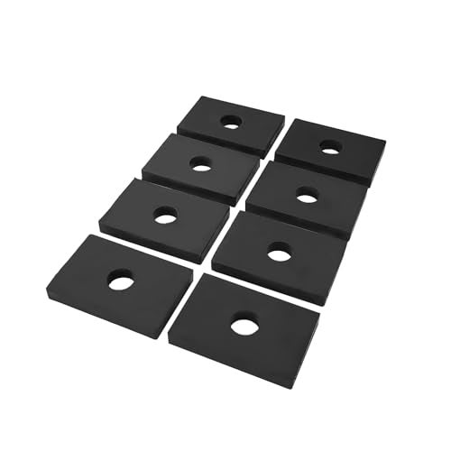 Lizixny Truck Rubber Bed Mount Pad Kit 8pcs GM Truck For Chevy 3100 C10 GMC 1947-1987 - Image 4