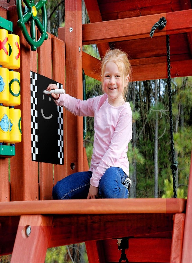 Gorilla Playsets 07-0018 Metal Chalkboard Kit Swing Set Attachment - Black - Image 3
