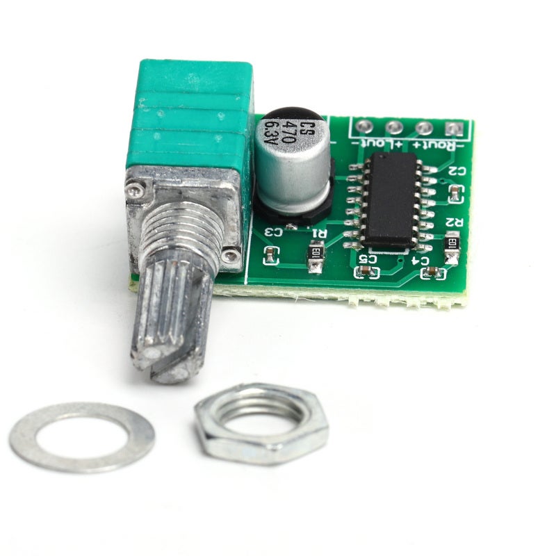 PAM8403 Amplifier Board Mini 5V Digital Audio Module 3W+3W Output - USB Power Supply Sound Quality for DIY Enthusiasts - Image 1