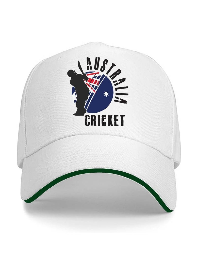 Australia Cricket Sports Fans Combo Pack - Pack of 3 - Drawstring Bag, Hand Flag and Cap - Australia Cricket Enthusiasts Combo Pack - Ideal for Cricket Matches and Events - Image 4