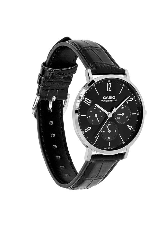 Casio MTP-VT06L-1BDF Analog Black Men's Watch - Image 5