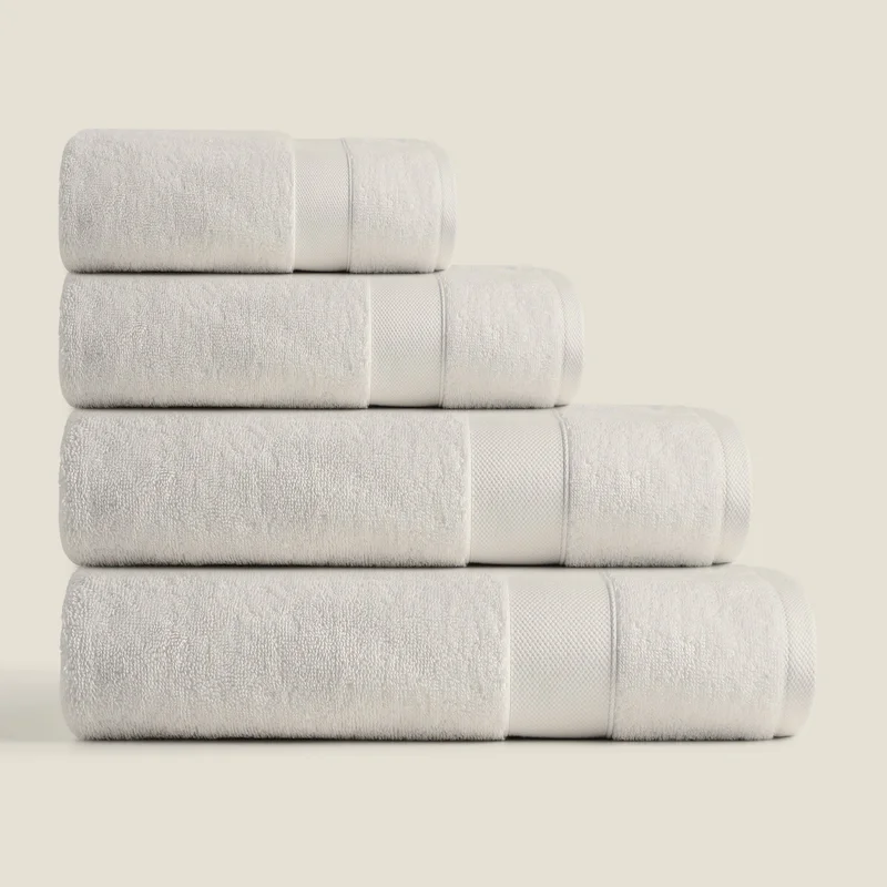 يسكن PREMIUM 600 GSM COTTON BAMBOO BLEND TOWELS