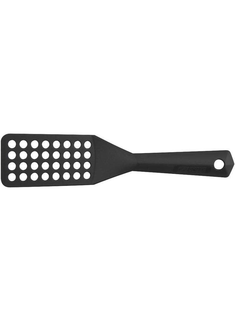 Berndes Spatulas for Non Stick Cookware - Turner Spatula Ergonomically Designed Black Slotted Spatula Turner Nonstick Kitchen Tool - Image 2