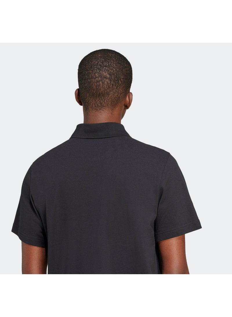 adidas Originals Trefoilo Essentials Polo T-Shirt  - Image 4