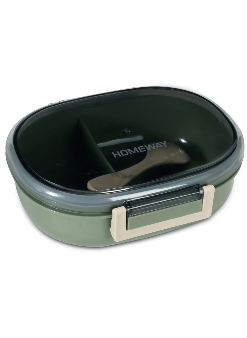 Homeway 800ml Lunchbox with Spoon – Compact and Convenient for Meals on the Go - Image 1