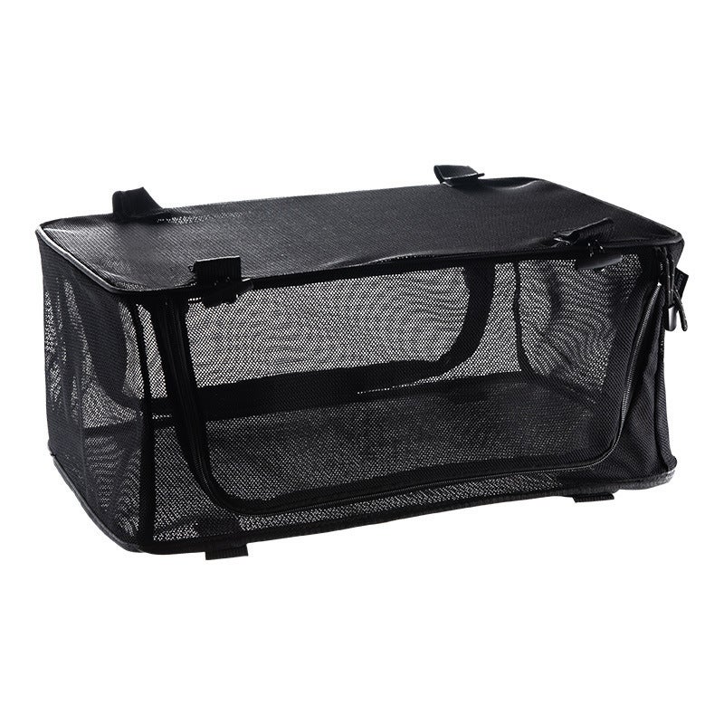 Coleman Outdoor Tableware Storage Cage Storage Bag Multi-use Folding Table Storage Box Fiber Cotton Folding Cage [T-2303] storage cage