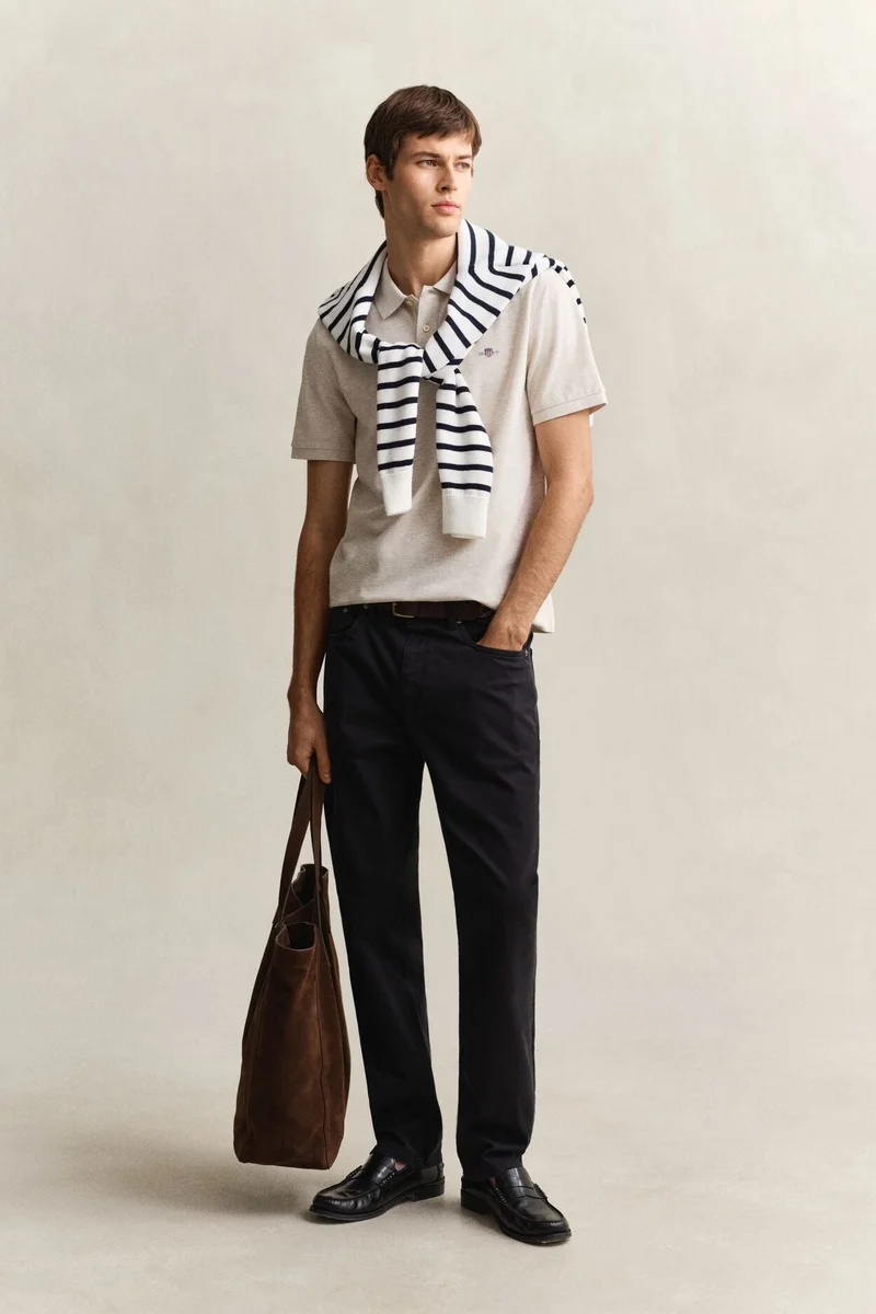 GANT  Regular Shield Short SleevePique Polo for Men | Best Price UAE