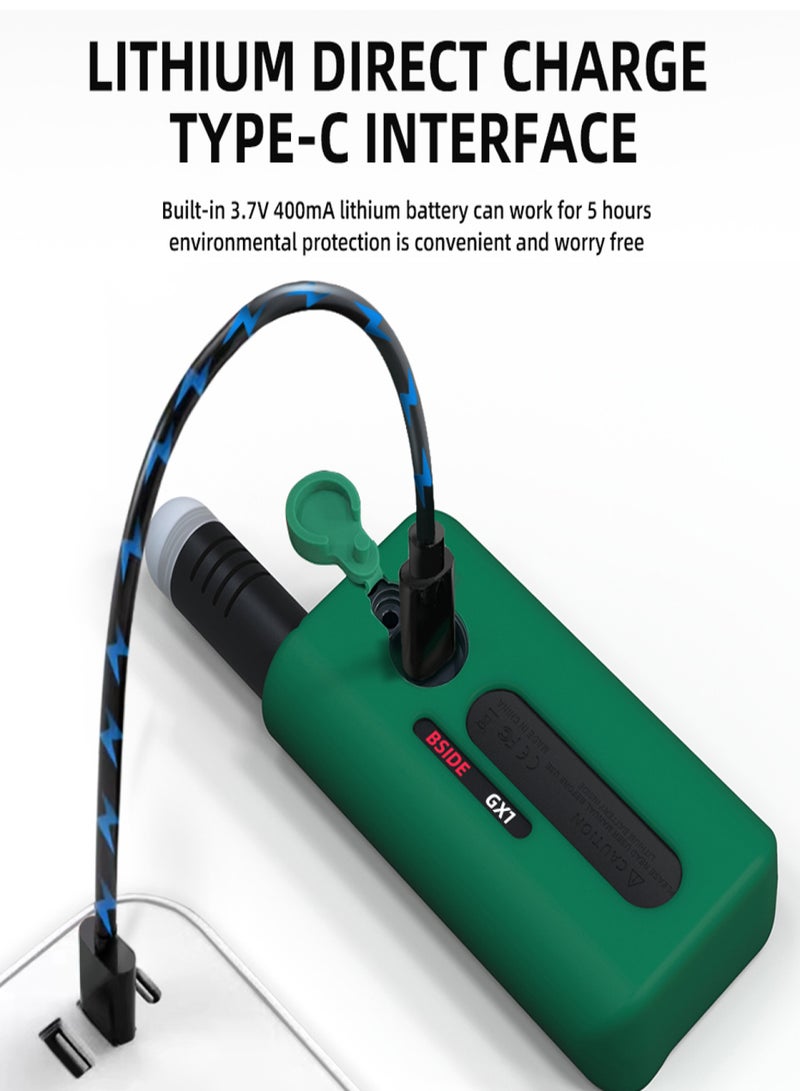 BSIDE GX1 Ambient Temperature Humidity Light Noise Altitude Tester Home Illuminance Meter Digital Display Barometer 4in1 Comprehensive Tester with Decibel A&C Weighted Test Functions - Image 5