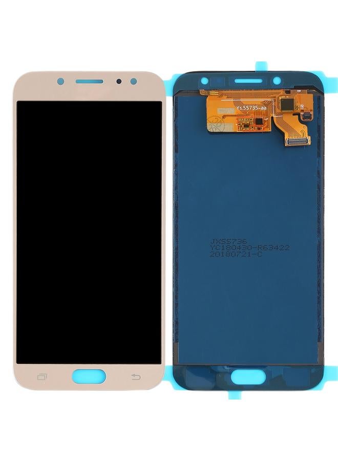 erorex Replacement TFT LCD Screen for Galaxy J7 2017 , J730F/DS, J730FM/DS With Digitizer Full Assembly Gold - Image 3