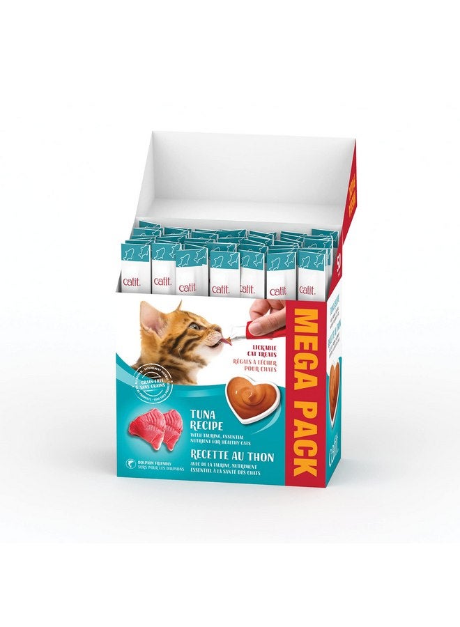 Catit Creamy Lickable Cat Treat, Healthy Cat Treat, Tuna, 50 Pack - Image 2
