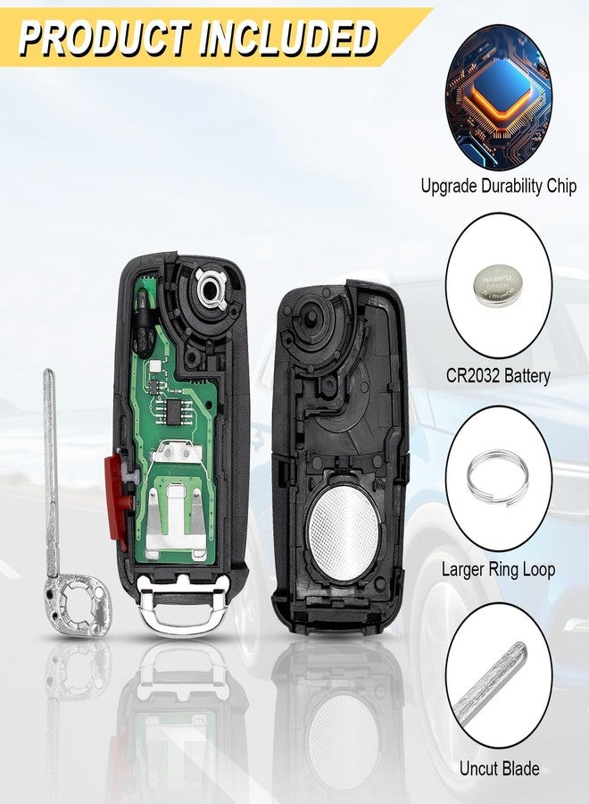 Vurkcy Key Fob Replacement for 2011-2016 VW Golf, NBG010180T - Image 5