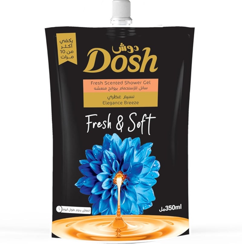 Dosh shower gel black 350 ml