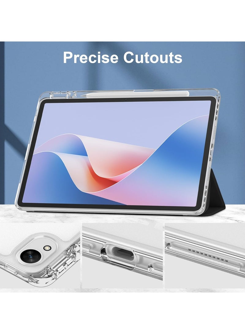 General Case Compatible with Huawei MatePad 11.5" S 2024,Acrylic Transparent and Anti-yellowing Tablet Case,with Pen Holder,Auto Sleep/Wake,Multi-angle Bracket  - Image 4