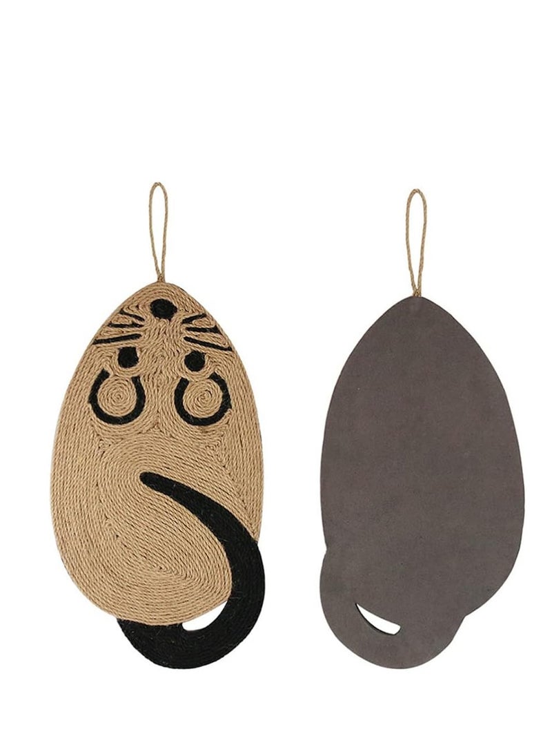 حصيرة السيزال المتينة لخدش القطط تمنع تلف الأثاث ومخالب طحن القطط - Image 4