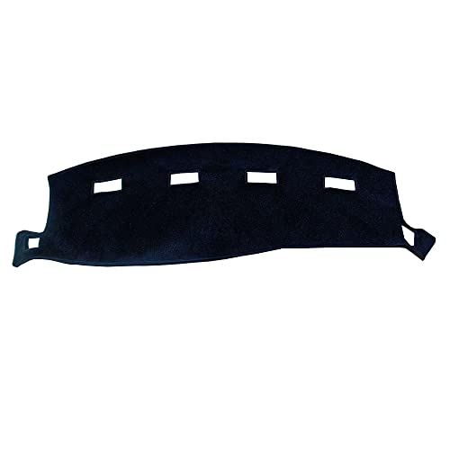 Hex Autoparts Dashboard Dash Board Cover Mat Carpet Compatible with 2002-2005 Dodge Ram 1500 2003-2005 Dodge Ram 2500 3500 (Black) - Image 1