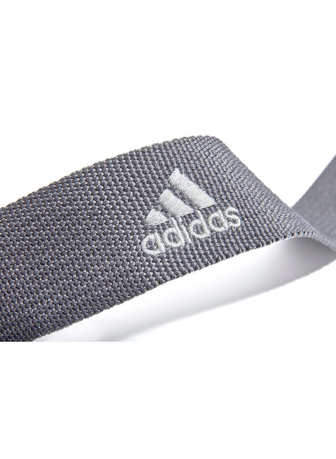 Adidas Mat Carry Strap Grey Adjustable Shoulder Strap for Yoga & Fitness Mats - Image 4