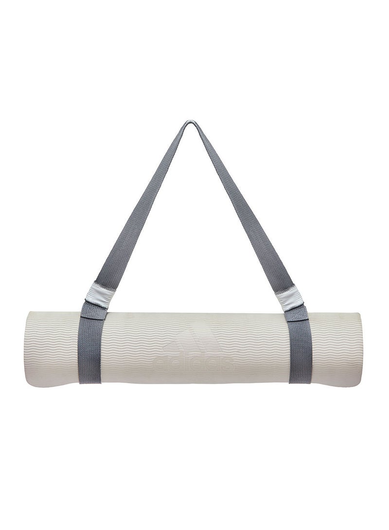 Adidas Mat Carry Strap Grey Adjustable Shoulder Strap for Yoga & Fitness Mats - Image 1