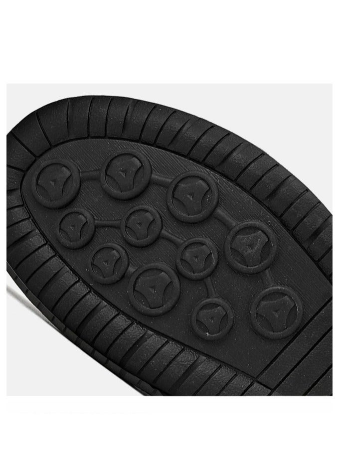 Men's Mid Size Martin Boots, Outdoor Casual Shoes, Work Clothes, Sewn Men's Shoes - Image 4