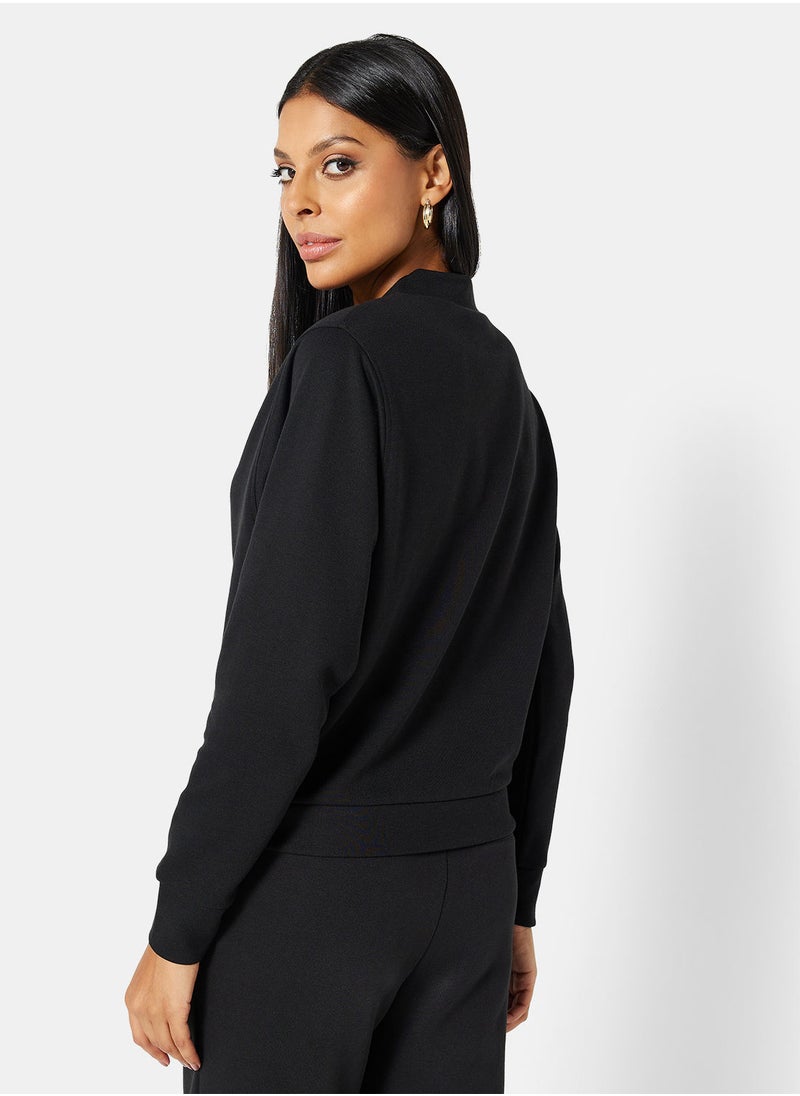 CALVIN KLEIN - Logo Crew Sweatshirt - Image 1