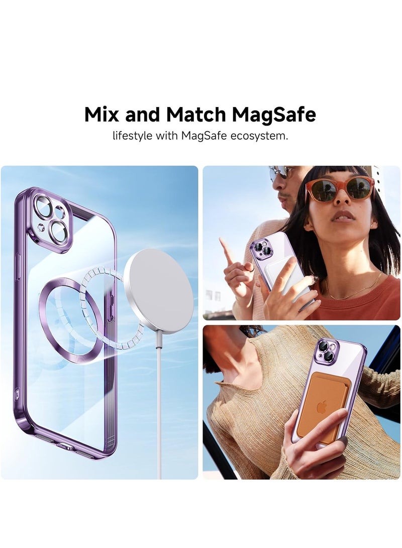 ELTRAZONE ELTRAZONE Pink iPhone 13 Case – Integrated Camera Lens Protection, Military Grade Drop Protection, TOP N56 Magnets, MagSafe Compatible - Image 4