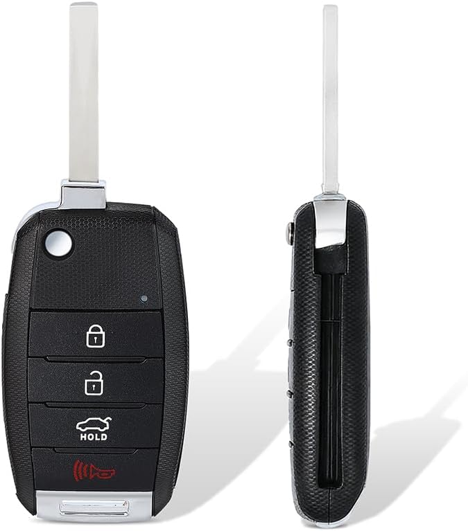 Keyecu Replacement Smart Remote Car Key Fob for Kia Optima 2016-2020 - 4 Buttons, 433MHz - Image 1