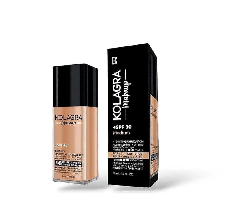 kolagra makeup Foundation SPF30+ Medium
