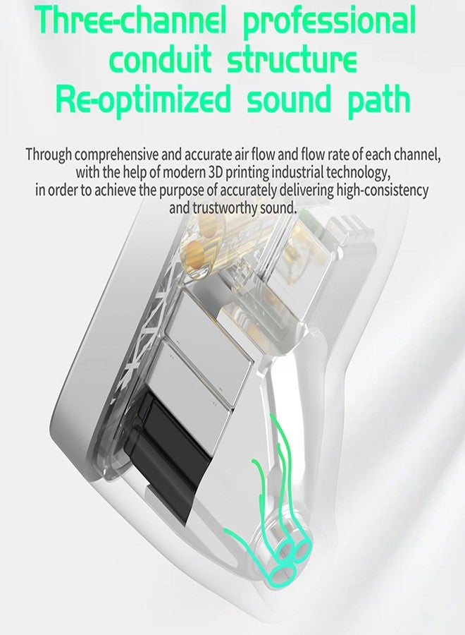 CCA KZ AS16 PRO in Ear Monitor Headphones 16BA Balanced Armature Drivers HiFi IEM Earphones High Clarity Gaming Earbuds for Musicians Singers Audiophile Dj Drummers - Image 5