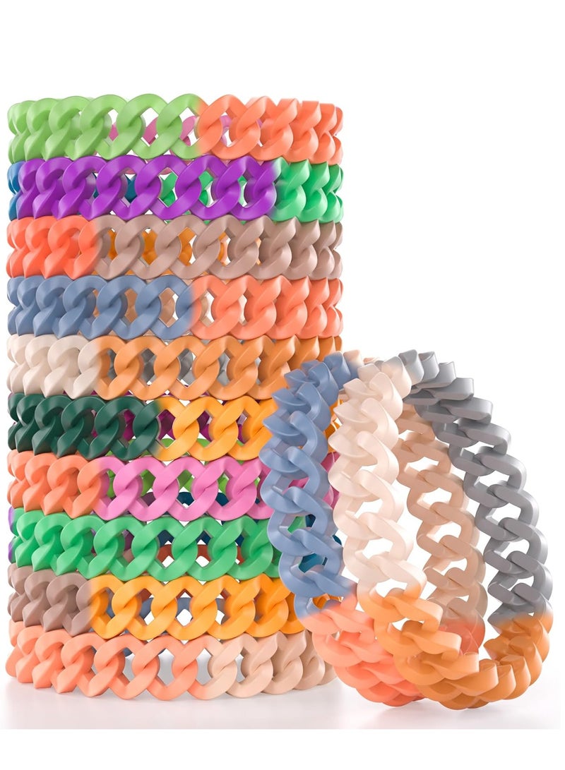 general 10 Pack Rainbow Mosquito Repellent Bracelets for Adults and Kids, DEET-Free Insect & Bug Repellent Bands, Individually Wrapped Repellent Wristbands for Outdoor Camping Traveling - Image 1