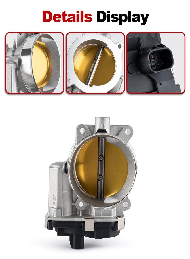 VANBOL Throttle Body 12679524 Compatible with 2006-2008 Chevy Silverado Suburban Express Avalanche Tahoe Trailblazer GMC Sierra Yukon Envoy Savana Cadillac Escalade 4.8L 5.3L 6.0L 6.2L 12580760 - Image 3