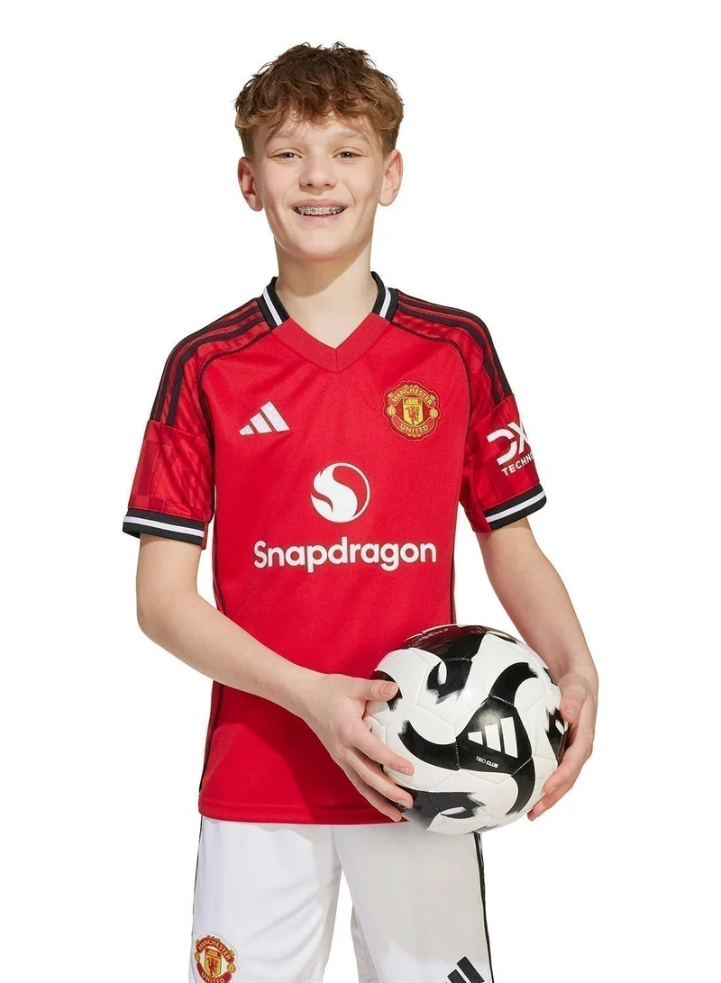 Adidas Youth Manchester United 25/26 Home Jersey