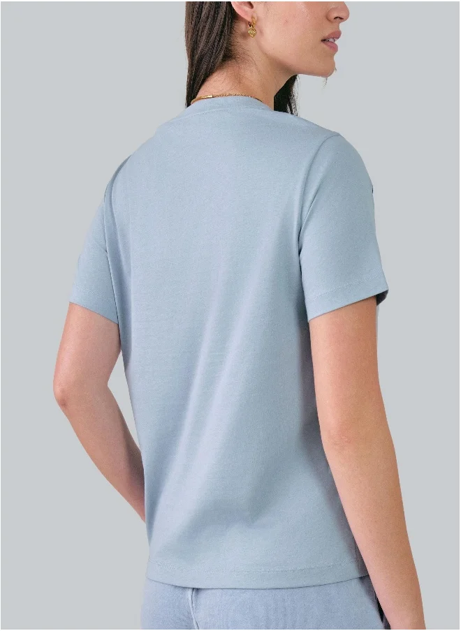GANT Regular Fit Magnolia Embroidery T-Shirt