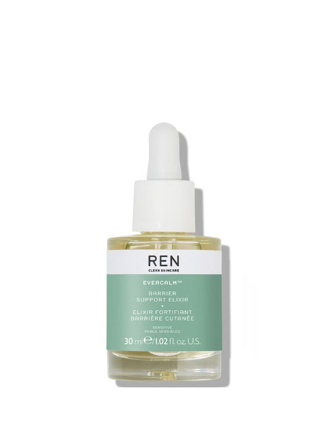 REN Clean Skincare Evercalm Barrier Support Elixir 30ml - Image 1